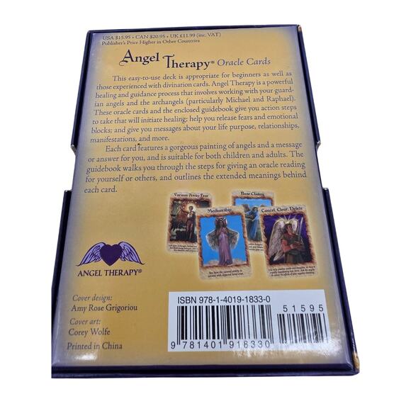 Doreen Virtue Angel Therapy Oracle Cards Deck & Guidebook‎ - Picture 2 of 4
